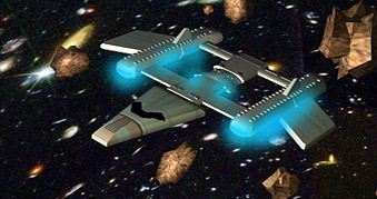Klaestron Class Starship v1.0